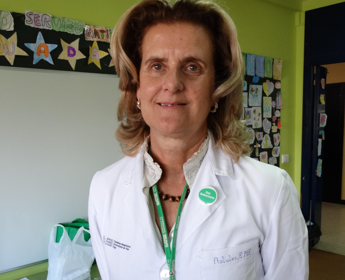 Malules Carbajo es la responsable de Satse en Galicia