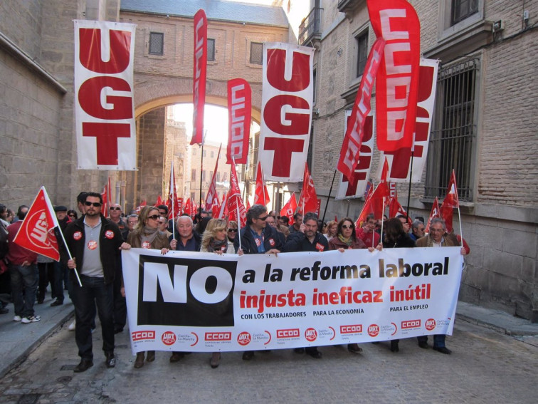 Manifestación nacional el 11 de febrero para pedir la subida del salario mínimo y derogar reforma laboral