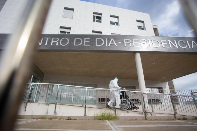 Residencia de ancianos de San Cibrao en la provincia de Lugo.