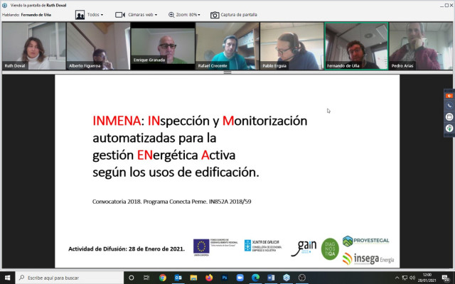 Presentación del proyecto Inmena, en el que participa la Universidade de Vigo.