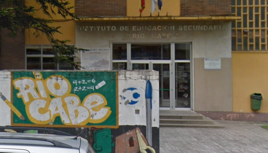 Instituto Rio Cabe de Monforte en una imagen de Google Street View