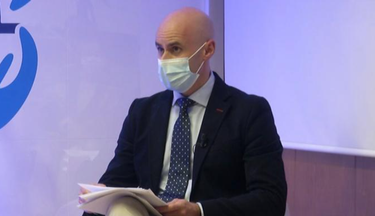 Josu00e9 Flores gerente del SERGAS en una imagen de archivo