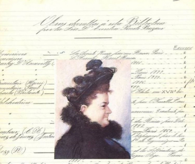 La Diputación de A Coruña dedica el 'documento del mes' a Emilia Pardo Bazán en el centenario de su fallecimiento