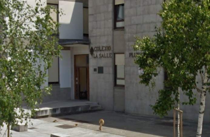Colegio La Salle en Santiago de Compostela en una imagen de Google Street View