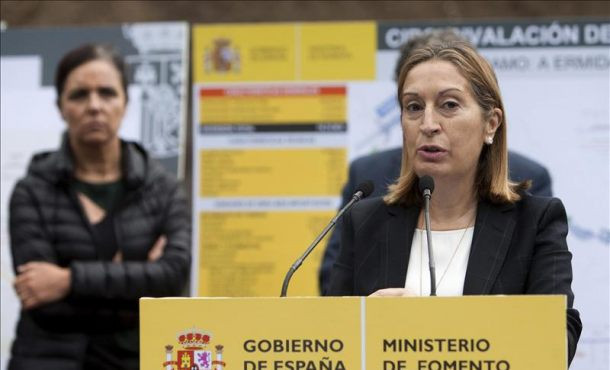 Pastor asiste al inicio de las obras del tramo A Ermida – Vilaboa de la A-57, el primero de la circunvalación de Pontevedra