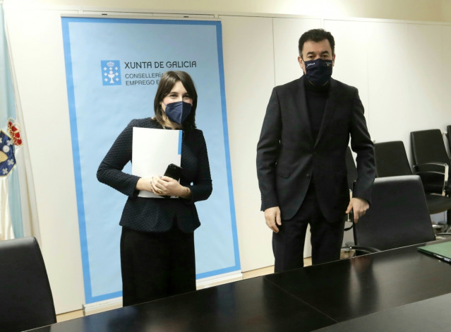 Fotos Xunta /Edicación Emprego/Sinatura Acciones Formativas Para Desempregados.
