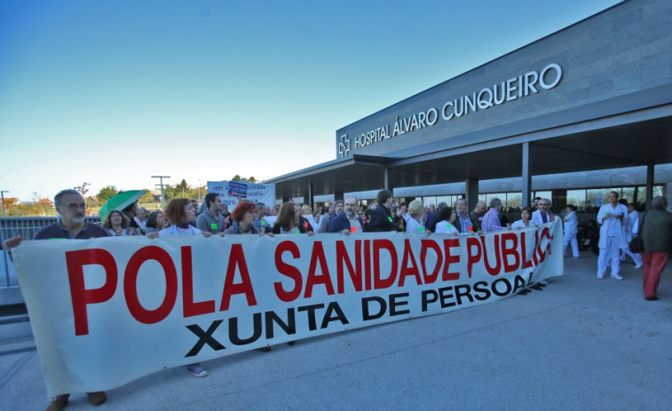 Siguen las mobilizaciones de los trabajadores de la Sanidad Pública de Vigo, ante el silencio del conselleiro Almuiña