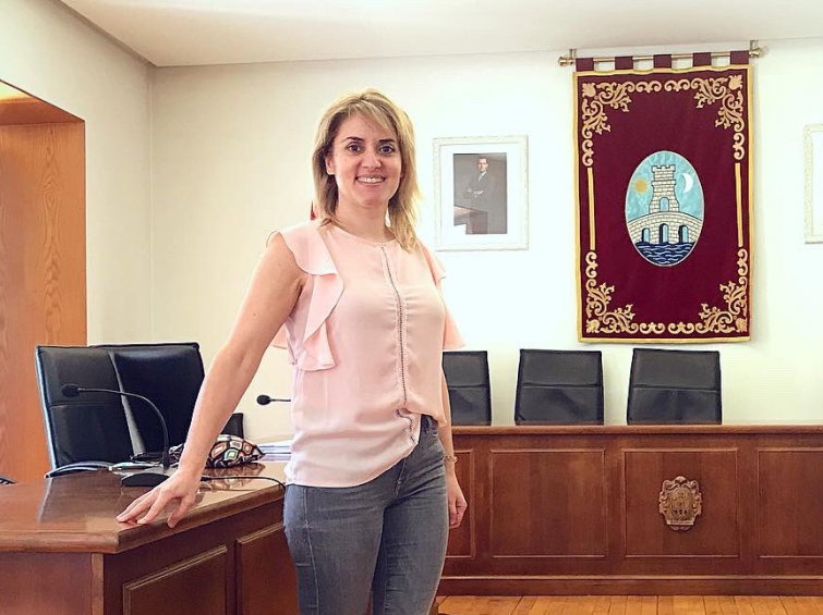 Noelia Rodríguez (PSOE), probable futura alcaldesa de Ribadavia: 