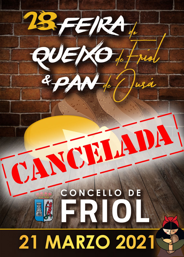 Friol suspende la feria del queso de 2021.