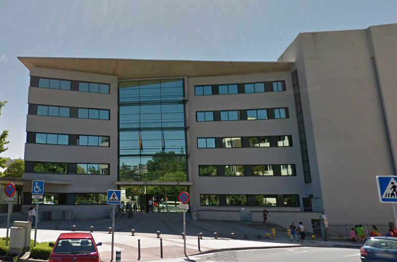 Edificio de los juzgados de Lugo en una imagen de Google Street View