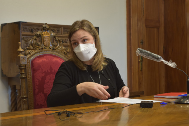 La portavoz socialista del gobierno de la Diputacion de Lugo.