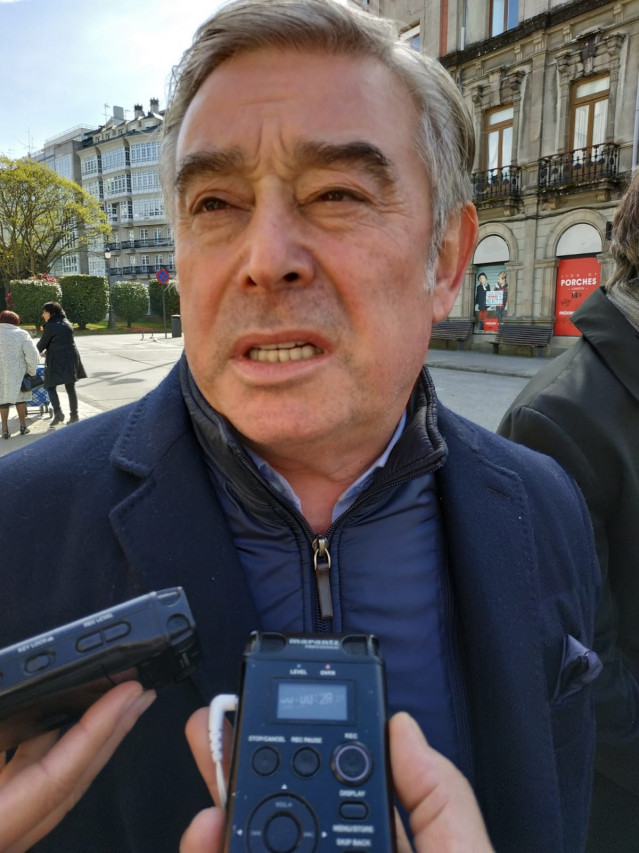 El senador y ex presidente del PP de Lugo, José Manuel Barreiro.