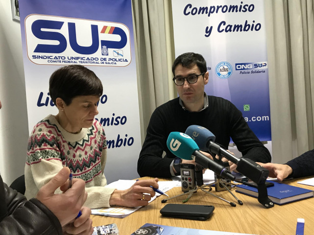 Sandra Castro y Roberto González, del SUP