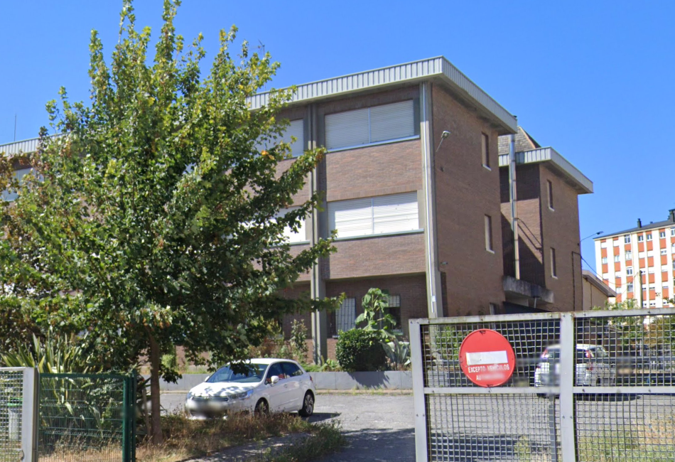 Colegio Paradai de Lugo en una imagen de Google Street View