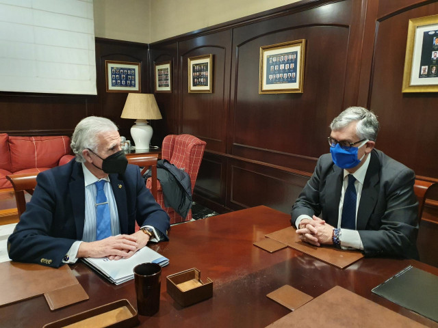 Alvariño y Vieites, reunidos en Vigo