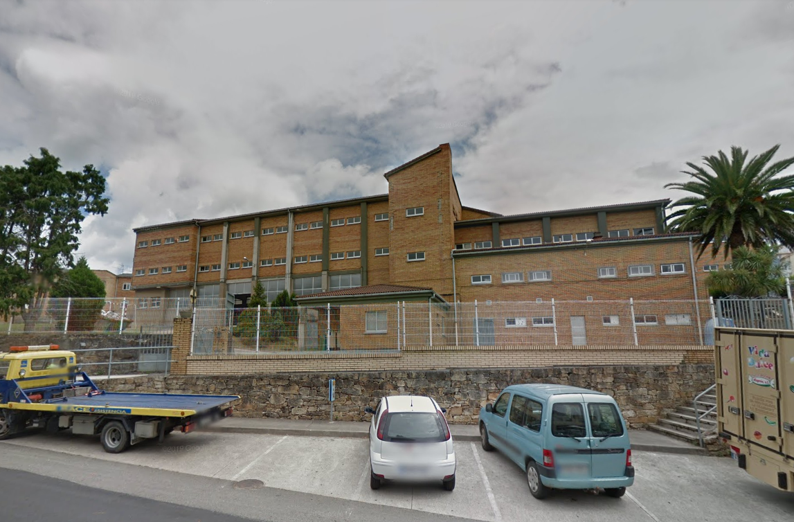 CEIP Eduardo Pondal de Ponteceso en una imagen de Google Street View