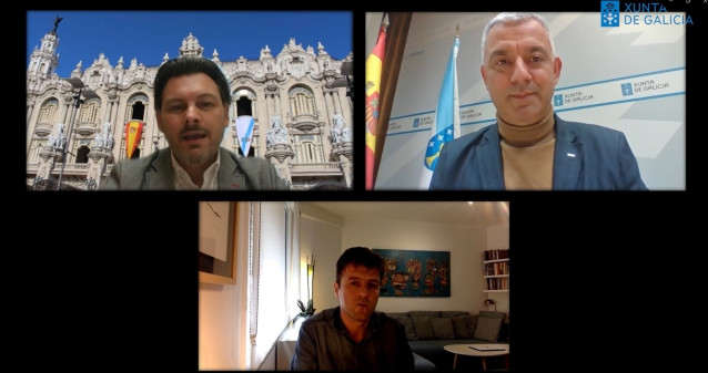 Presentación de 'A memoria viva', un documental que difunde la historia del Centro Gallego de La Habana