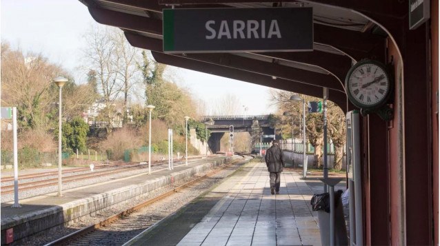 Estación de trenes de Sarria (Lugo)
