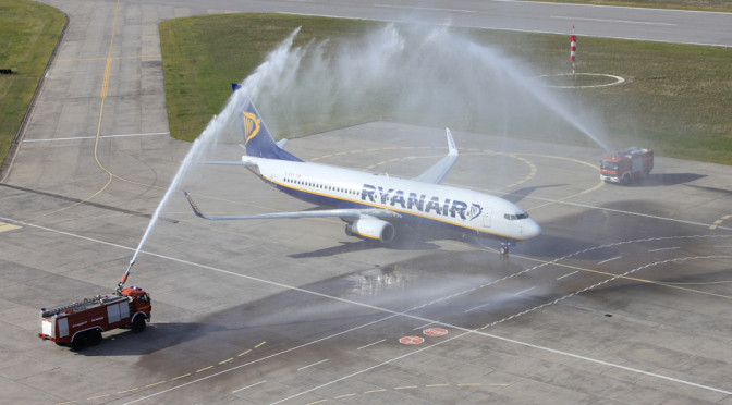 ​Ryanair confirma o voo entre Vigo e Edimburgo a partir de marzo de 2017