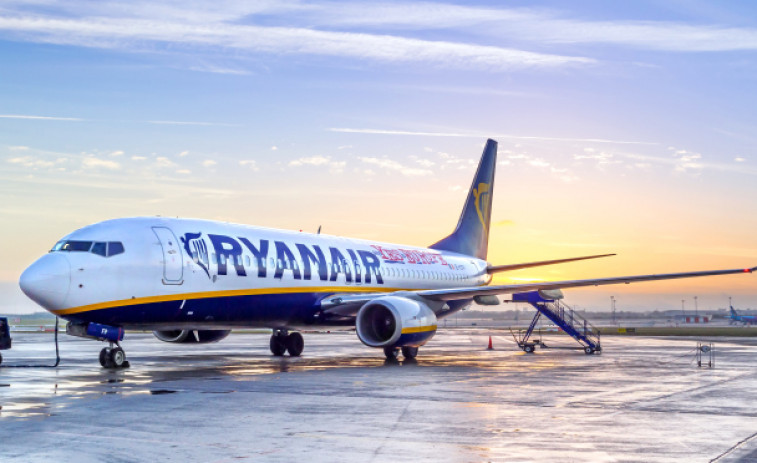 Más de 3.500 pasajeros gallegos podrían verse afectados cada día de huelga de Ryanair