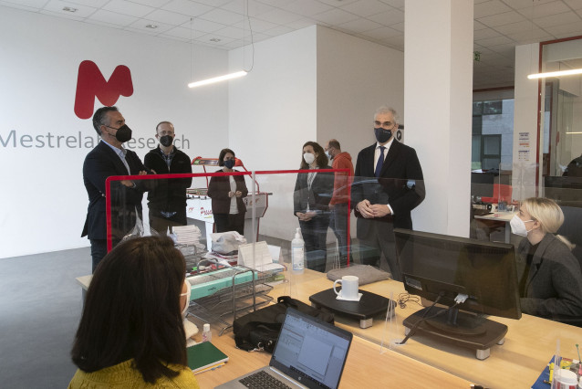 Francisco Conde visita Mestrelab