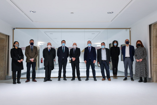 Inauguración de la ampliación del Museo do Pobo Galego.