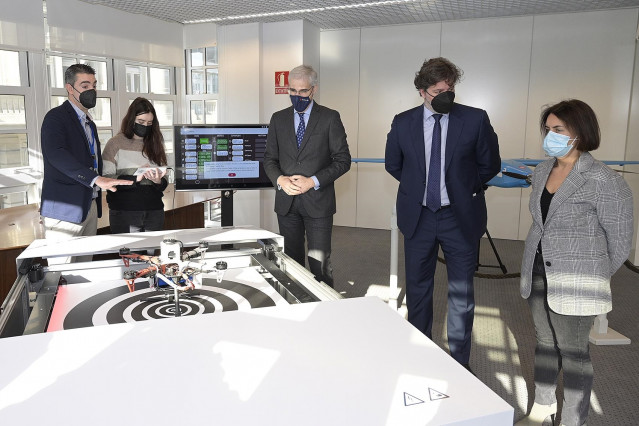 El Conselleiro De Economía, Empresa E Innovación, Francisco Conde, Asiste A La Presentación De La Unidad Mixta De Investigación Fastfly 2035 Del Instituto Tecnológico De Galicia (ITG) Y Star Defense Logistics&Engineering