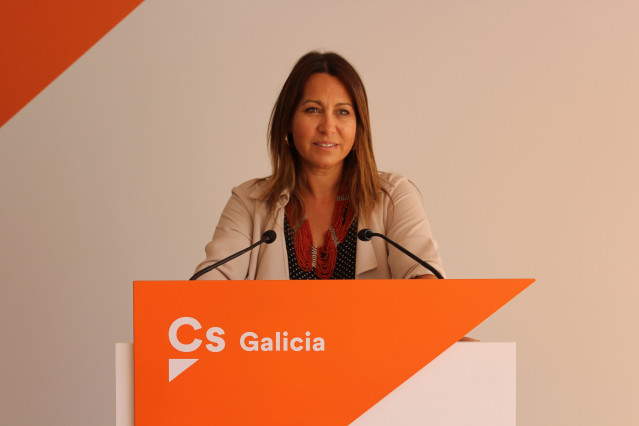 Archivo - La coordinadora de Ciudadanos en Galicia, Beatriz Pino