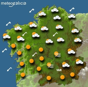 Predicciones para el domingo 7 de marzo en Galicia