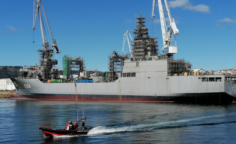 Navantia Ferrol entregará a la Armada australiana su último buque el 18 de abril y se quedará sin actividad de construcción