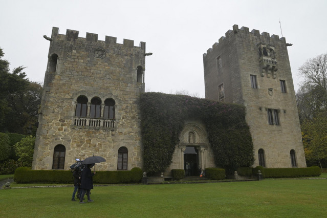 Archivo - Pazo de Meirás el día de su devolución al Estado, en Sada, A Coruña