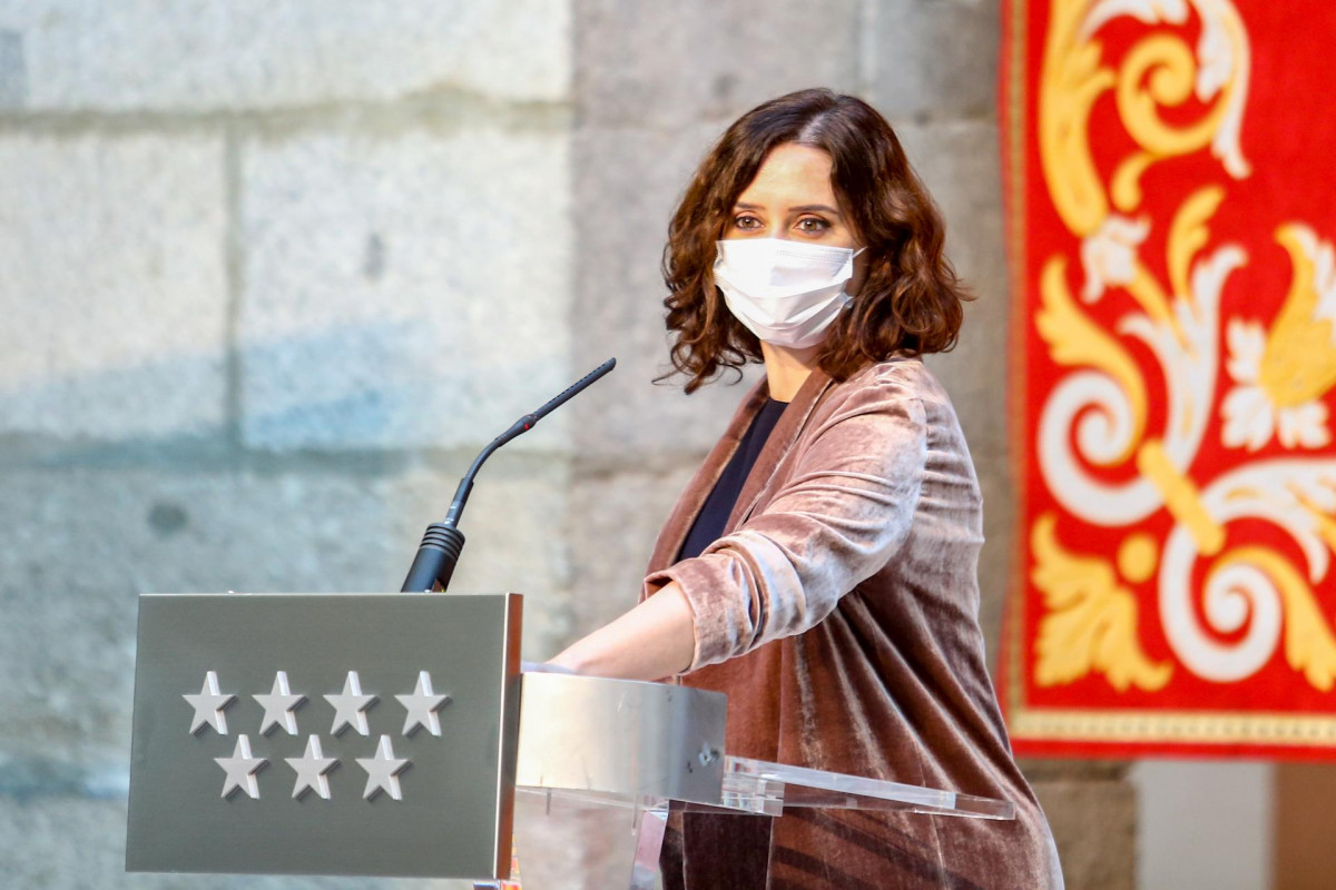 Archivo - Arxiu - La presidenta de la Comunitat de Madrid, Isabel Díaz Ayuso