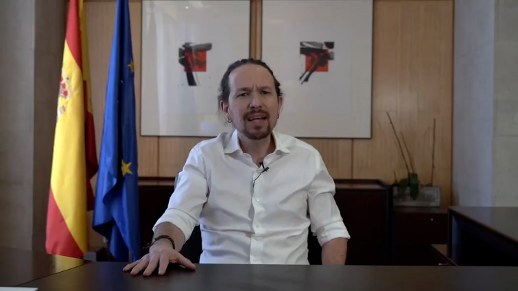 (VÍDEO) Pablo Iglesias abandona el Gobierno y será el candidato de Unidas Podemos a la Comunidad de Madrid