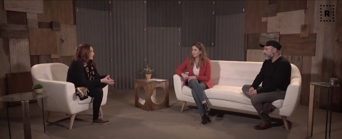 La escritora Berta Dávila y el cineasta Alfonso Zarauza, protagonistas del encuentro digital 'Referentes', organizado por la Diputación de A Coruña