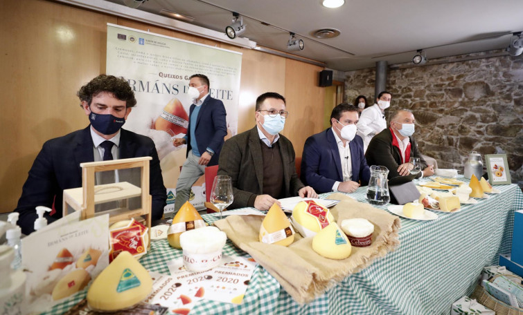 Aumentar la producción de las denominaciones de origen de queso, la apuesta de la Xunta en el sector lácteo