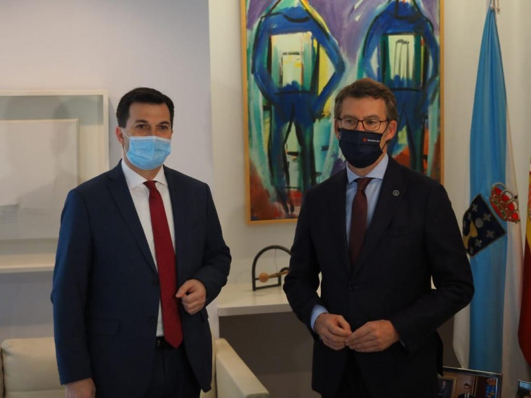 Caballero ofrece pactos en sanidad y autogobierno a Feijóo y pide control parlamentario del dinero de la UE