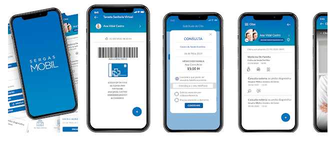 La app del SERGAS ya permite el acesso a datos personales