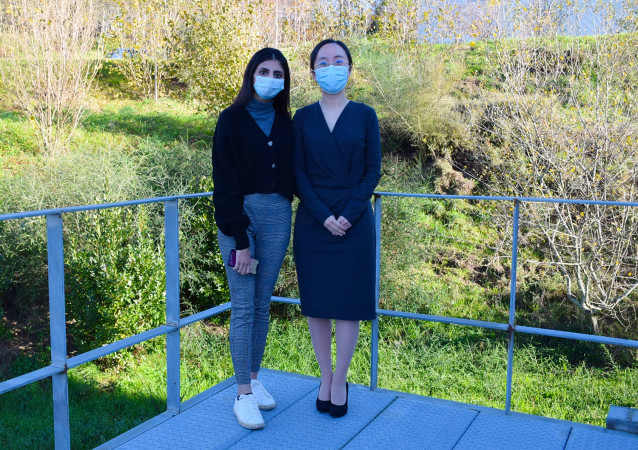 Archivo - La Universidade de Vigo incorpora a las investigadoras Zhouyan Qui, de China, y Rabia Rashdi, de Paquistán, en el proyecto 'Menelaos_NT'