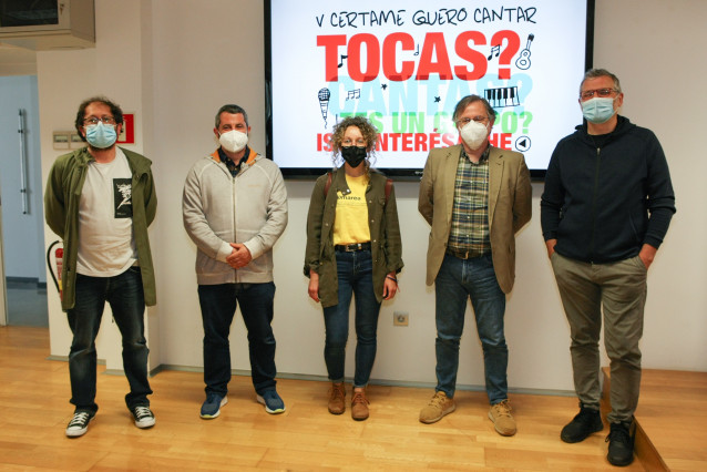 Presentación en la Diputación de A Coruña del certamen Quero Cantar.