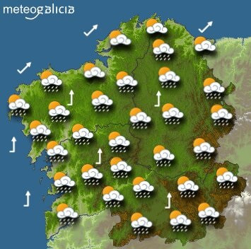 El tiempo para domingo: cielos parcialmente cubiertos y temperaturas máximas en descenso