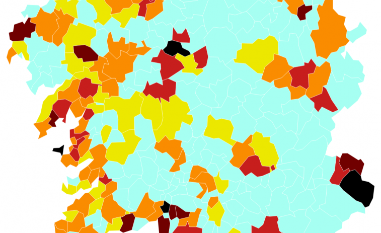 Covid municipios: subidas en Vigo, Santiago y O Grove y las áreas más turísticas lideran el empeoramiento