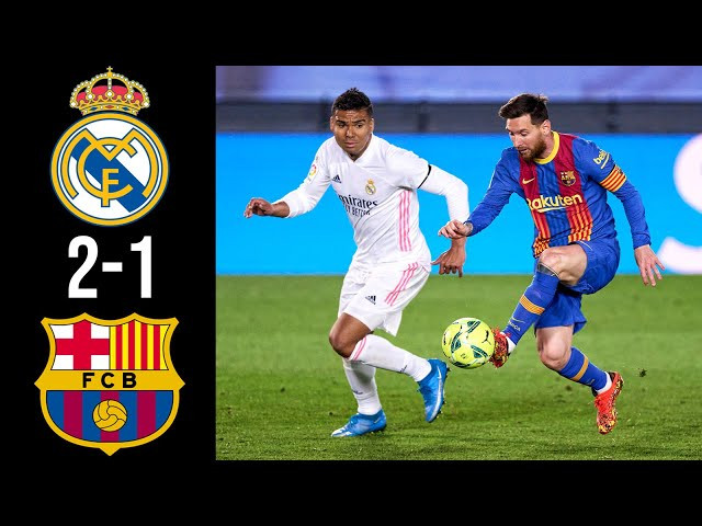 Un clásico vibrante marcado por la lluvia y un golazo de Benzemá: Real Madrid 2 - 1 FC Barcelona