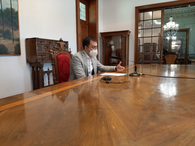 El diputado de Promoción Económica y Social de la Diputación de Lugo, Pablo Rivera.