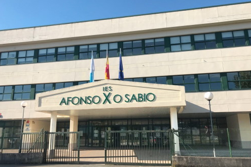 El instituto Alfonso X de Cambre en una foto de la Xunta