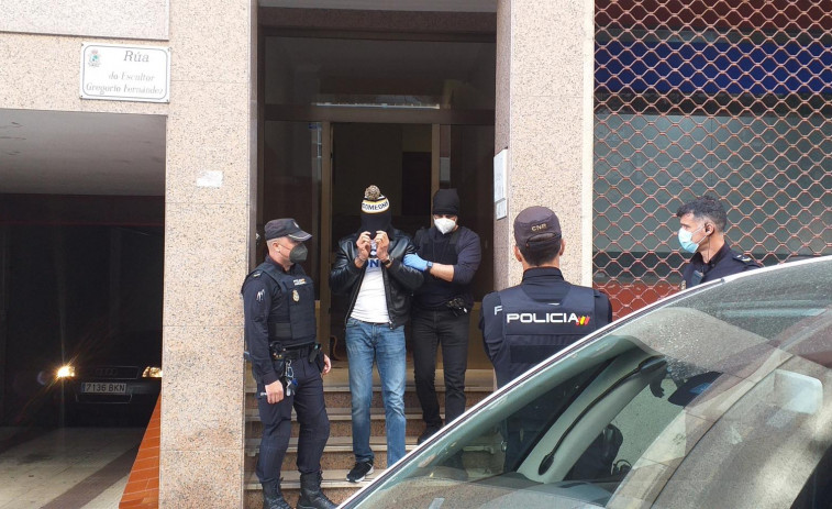 Operación contra el narcotráfico deja detenidos y registros en varios puntos de las rías de Arousa y Vigo