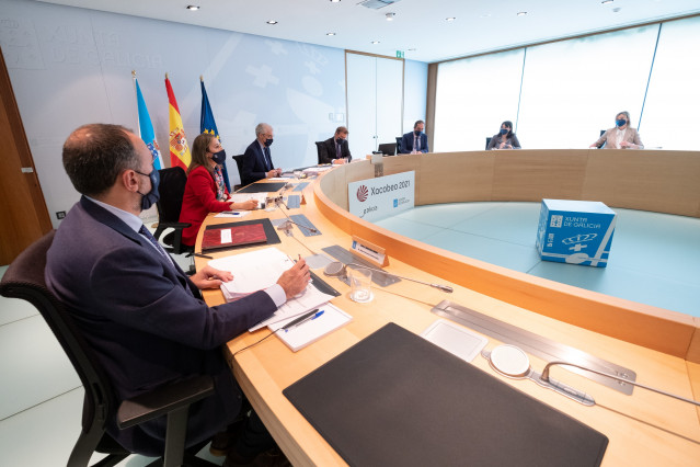 Reunión semanal del Consello de la Xunta