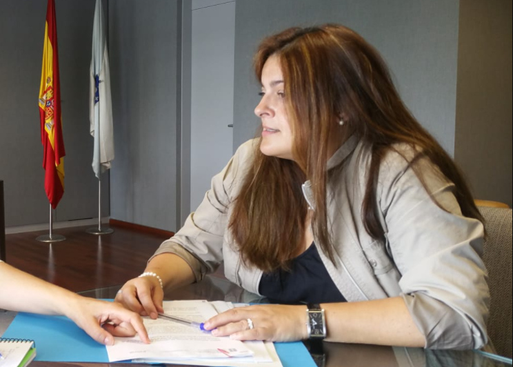 Dolores Castro es la alcaldesa de Folgoso de O Courel (PP)