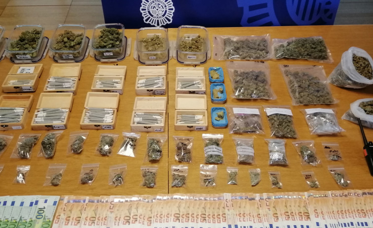 ¿Asociación cannábica legal con 300 socios o tapadera para el narcotráfico? 6 detenidos en A Choupana (Santiago)