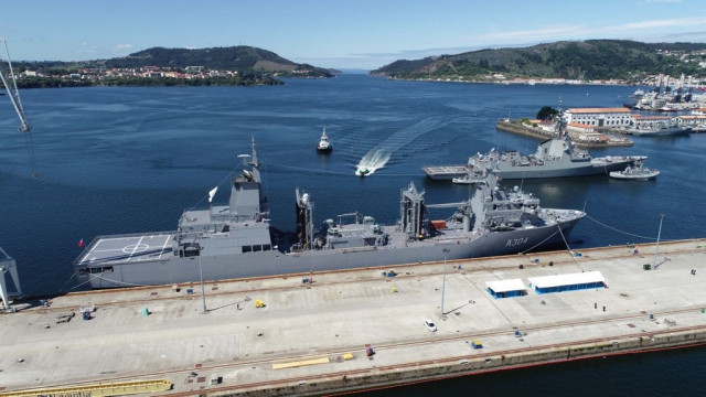 Buque AOR realizado en Navantia Ferrol para Australia