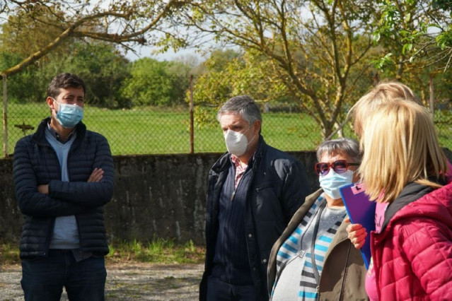 El secretario xeral de Podemos Galicia, Antón Gómez Reino, pide solucionar el conflicto laboral en el SAF de Chantada